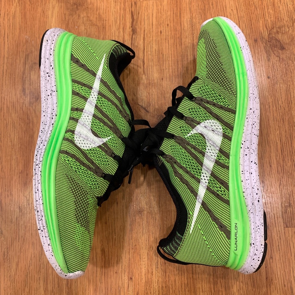 Nike Flyknit One + Electric Green